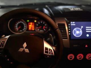2007 Mitsubishi Outlander II, серебристый, 1000000 рублей, вид 5