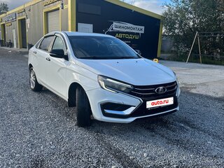 2024 Lada (ВАЗ) Vesta I Рестайлинг (NG), белый, 1120000 рублей, вид 2