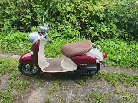 2012 Yamaha Vino 50, пурпурный, 85000 рублей, вид 3