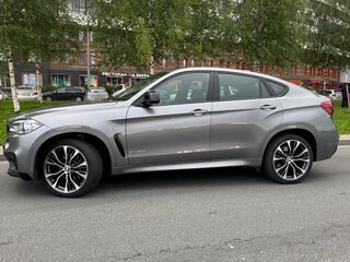 2017 BMW X6 40d II (F16), серый, 4200000 рублей, вид 4