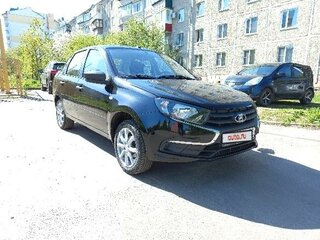 2019 Lada (ВАЗ) Granta I Рестайлинг, чёрный, 799000 рублей, вид 3