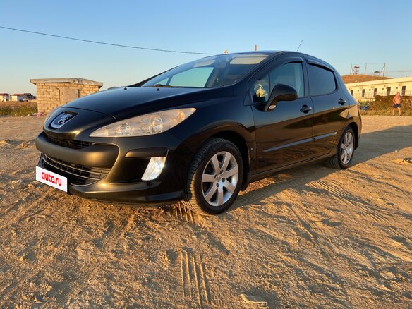 2010 Peugeot 308 I, чёрный, 585000 рублей