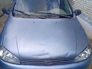 2007 Lada (ВАЗ) Kalina I, серый, 280000 рублей, вид 1