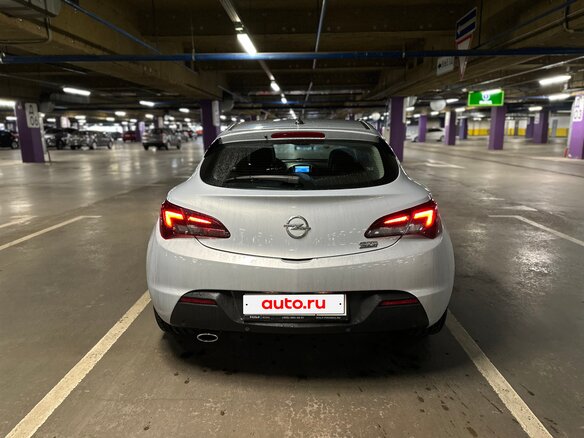 2012 Opel Astra GTC J Рестайлинг, серебристый, 990000 рублей - вид 13