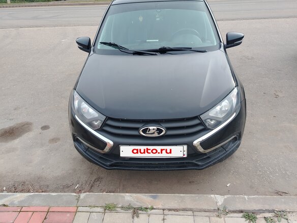 2023 Lada (ВАЗ) Granta I Рестайлинг, чёрный, 750000 рублей