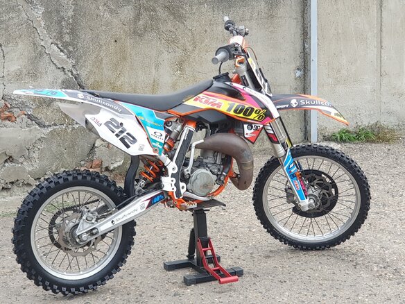 2016 KTM 85 SX, белый, 320000 рублей