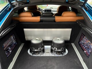 2018 BMW X6 40d II (F16), голубой, 4200000 рублей, вид 5