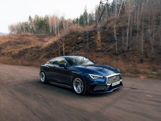 2018 Infiniti Q60 II, синий, 6600000 рублей, вид 2