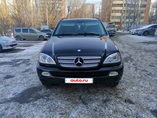 2002 Mercedes-Benz M-Класс 320 I (W163) Рестайлинг, чёрный, 749000 рублей, вид 1