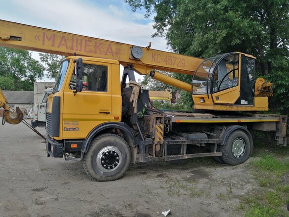 2012 МАЗ Автокраны, жёлтый, 4800000 рублей