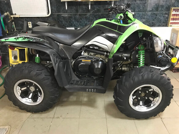 2011 Arctic Cat 450 Series, зелёный, 700000 рублей - вид 1