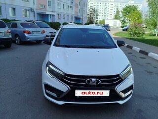 2024 Lada (ВАЗ) Vesta I Рестайлинг (NG), белый, 1350000 рублей, вид 1