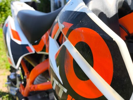 2022 Kayo Basic TT125EM, белый, 75000 рублей, вид 3