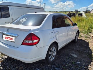 2010 Nissan Tiida I Рестайлинг, белый, 389000 рублей, вид 4