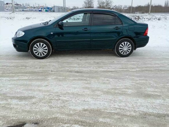 2005 Toyota Corolla IX (E120, E130) Рестайлинг, зелёный, 660000 рублей - вид 6