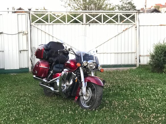 2002 Honda VTX 1800, красный, 750000 рублей - вид 1