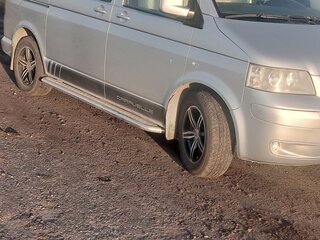 2007 Volkswagen Caravelle T5, серебристый, 950000 рублей, вид 2