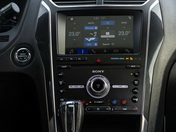 2018 Ford Explorer V Рестайлинг 2, белый, 2799000 рублей - вид 11