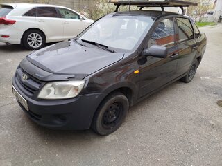2013 Lada (ВАЗ) Granta I, чёрный, 250000 рублей, вид 1