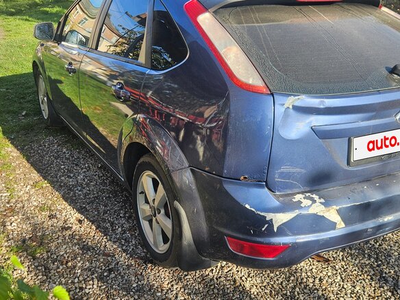 2008 Ford Focus II Рестайлинг, синий, 380000 рублей - вид 3