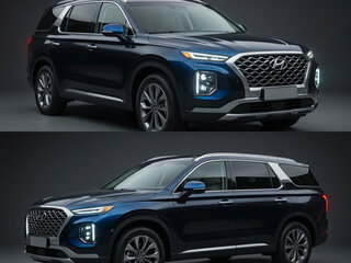 2020 Hyundai Palisade I, синий, 5000000 рублей, вид 2