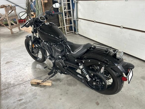 2019 Yamaha XV950 Bolt, чёрный, 690000 рублей - вид 8