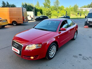 2005 Audi A4 III (B7), красный, 585000 рублей, вид 1