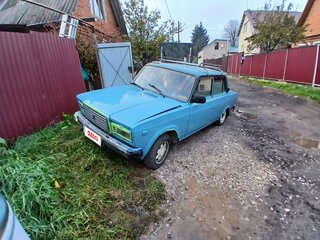 2005 Lada (ВАЗ) 2107, голубой, 120000 рублей, вид 1