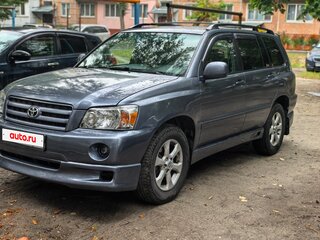 2007 Toyota Highlander I (XU20) Рестайлинг, голубой, 925000 рублей, вид 2