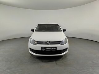 2012 Volkswagen Polo V, белый, 490751 рублей, вид 2