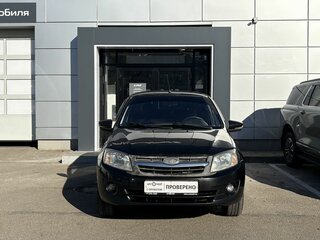 2013 Lada (ВАЗ) Granta I, чёрный, 259000 рублей, вид 2