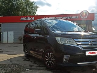2012 Nissan Serena IV (C26), чёрный, 1260000 рублей, вид 2