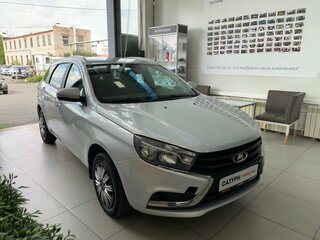 2021 Lada (ВАЗ) Vesta SW I, серый, 699000 рублей, вид 3