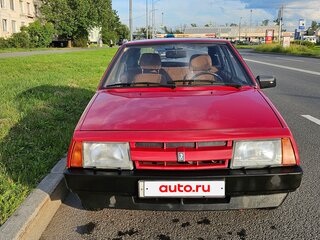 1988 Lada (ВАЗ) 2109, красный, 600000 рублей, вид 2