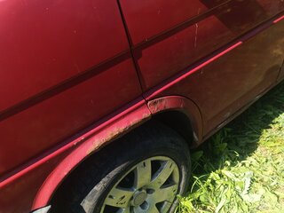1996 Volkswagen Transporter T4, красный, 450000 рублей, вид 2