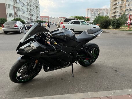 2012 Kawasaki ZX-10R Ninja, чёрный, 590000 рублей, вид 3