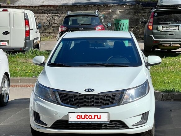 2014 Kia Rio III, белый, 770000 рублей