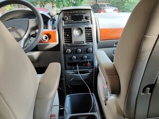 2007 Chrysler Town & Country V, синий, 1300000 рублей, вид 5