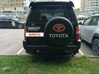 1998 Toyota Land Cruiser Prado 90 Series, чёрный, 1300000 рублей, вид 2