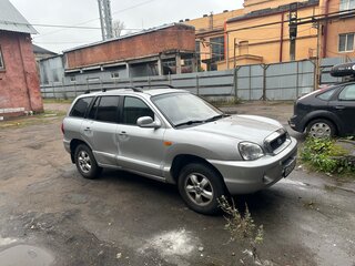 2004 Hyundai Santa Fe I, серый, 429000 рублей, вид 4