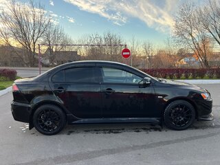 2011 Mitsubishi Lancer X Рестайлинг, чёрный, 1500000 рублей, вид 5