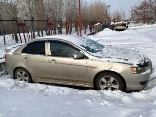 2008 Mitsubishi Lancer X, бежевый, 620000 рублей, вид 2