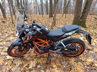 2014 KTM 390 Duke, чёрный, 360000 рублей, вид 1