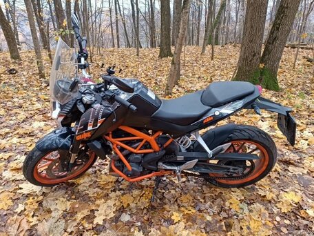 2014 KTM 390 Duke, чёрный, 360000 рублей, вид 1