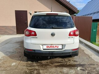 2009 Volkswagen Tiguan I, белый, 1050000 рублей, вид 4