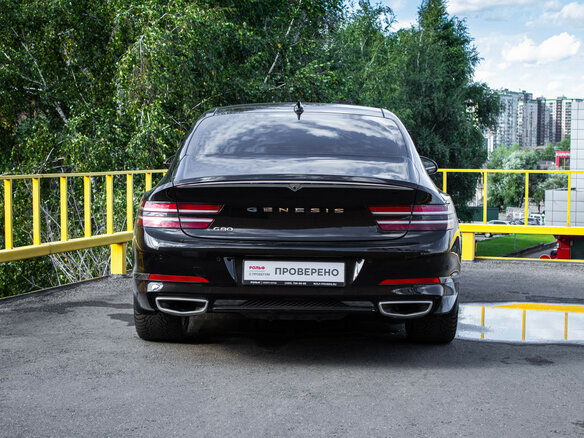 2021 Genesis G80 II, чёрный - вид 4