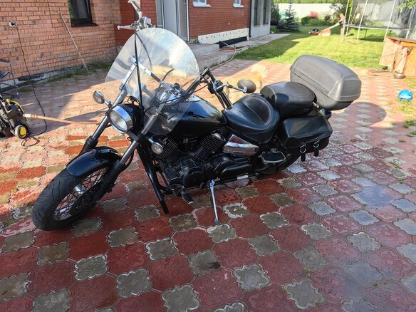 2005 Yamaha XVS1100, чёрный, 525000 рублей - вид 6