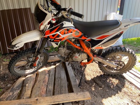 2024 Kayo Basic TT125, белый, 70000 рублей, вид 2