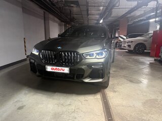 2021 BMW X6 40d III (G06), зелёный, 7499999 рублей, вид 3
