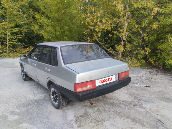 2001 Lada (ВАЗ) 21099, серебристый - вид 5